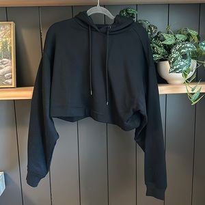 Alo Yoga cropped Double Take Hoodie